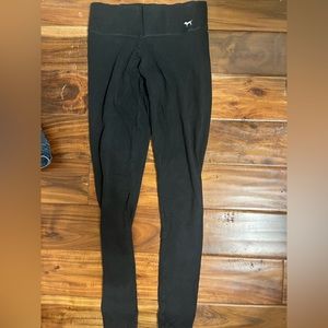 PINK VS yoga leggings black size XS